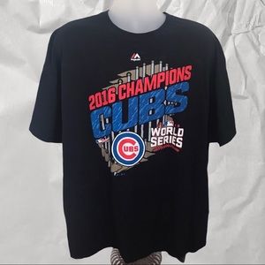 Majestic 2016 World Series Cubs Champions  2XL